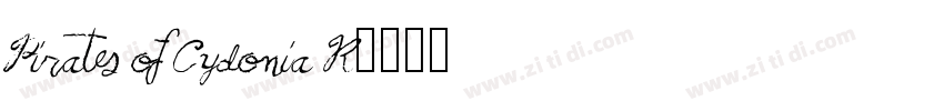 Pirates of Cydonia R字体转换